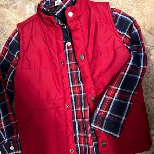 Class club - Boys Size 7 - Shirt and Vest